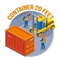 Kirim Container 20 Feet